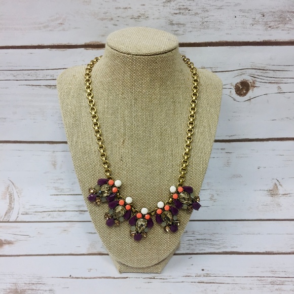 Vintage J Crew Statement Necklace - Picture 1 of 7